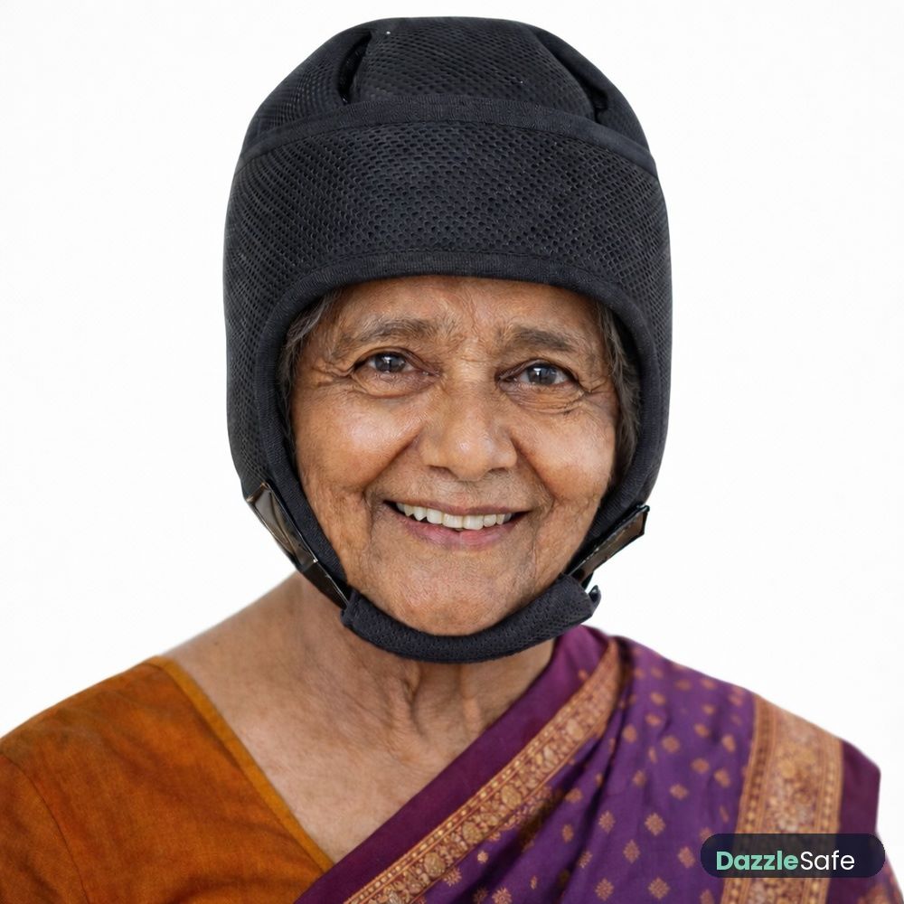 DazzleSafe Headgear for Elderly Fall Protection